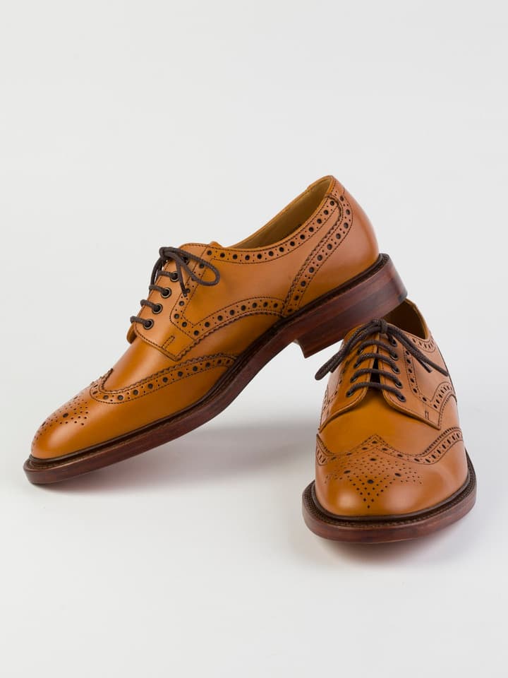 Loake Tan 'Chester' Brogue