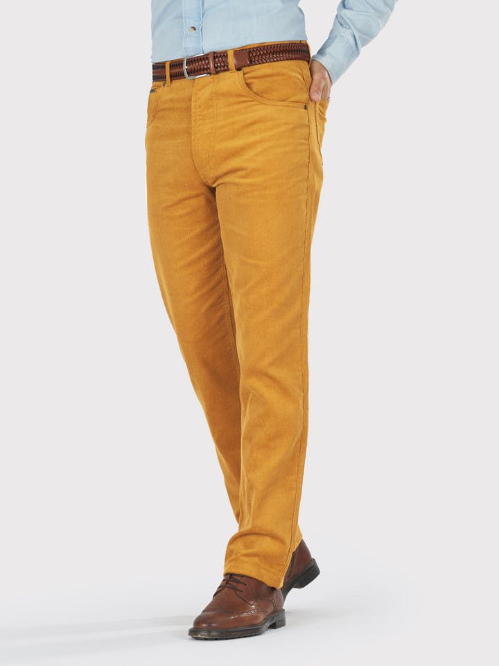 Men's Yellow Cord Jeans