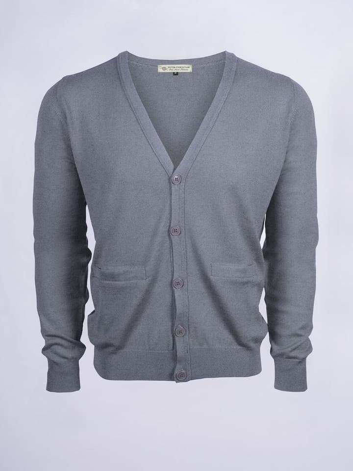 Lead Merino Cardigan