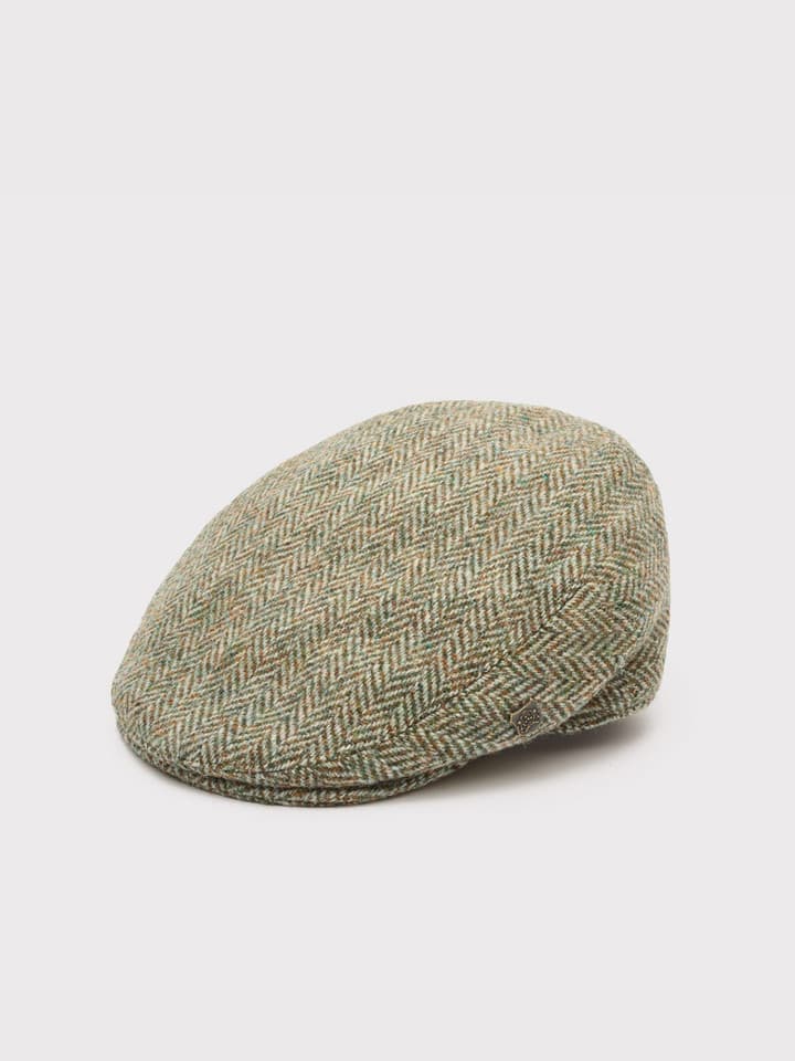 Oat Harris Tweed Flat Top Cap