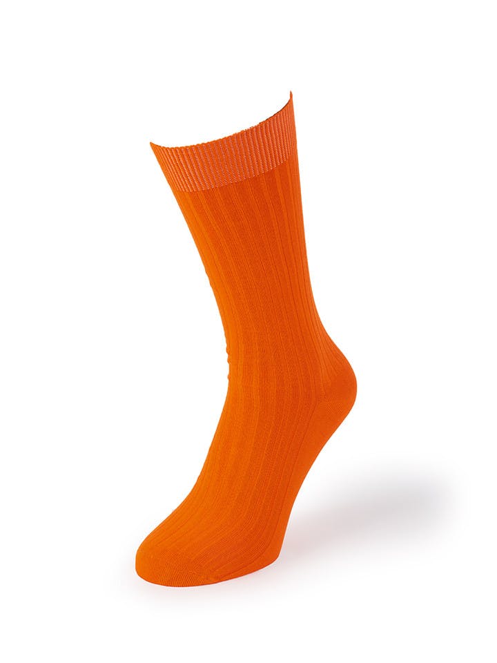 Orange Luxury Bamboo Socks