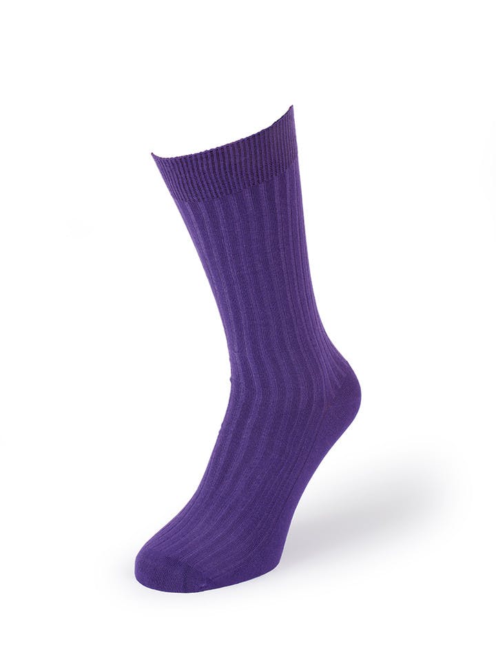 Purple Luxury Bamboo Socks