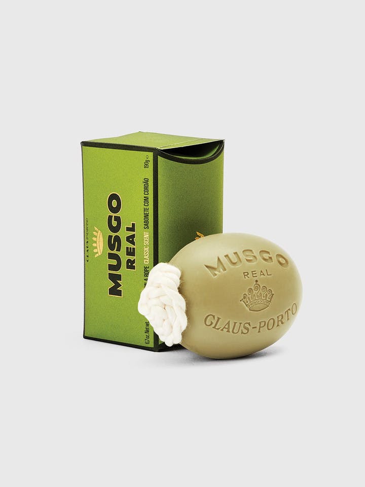 Men's Musgo Classic Scent Soap on a Rope