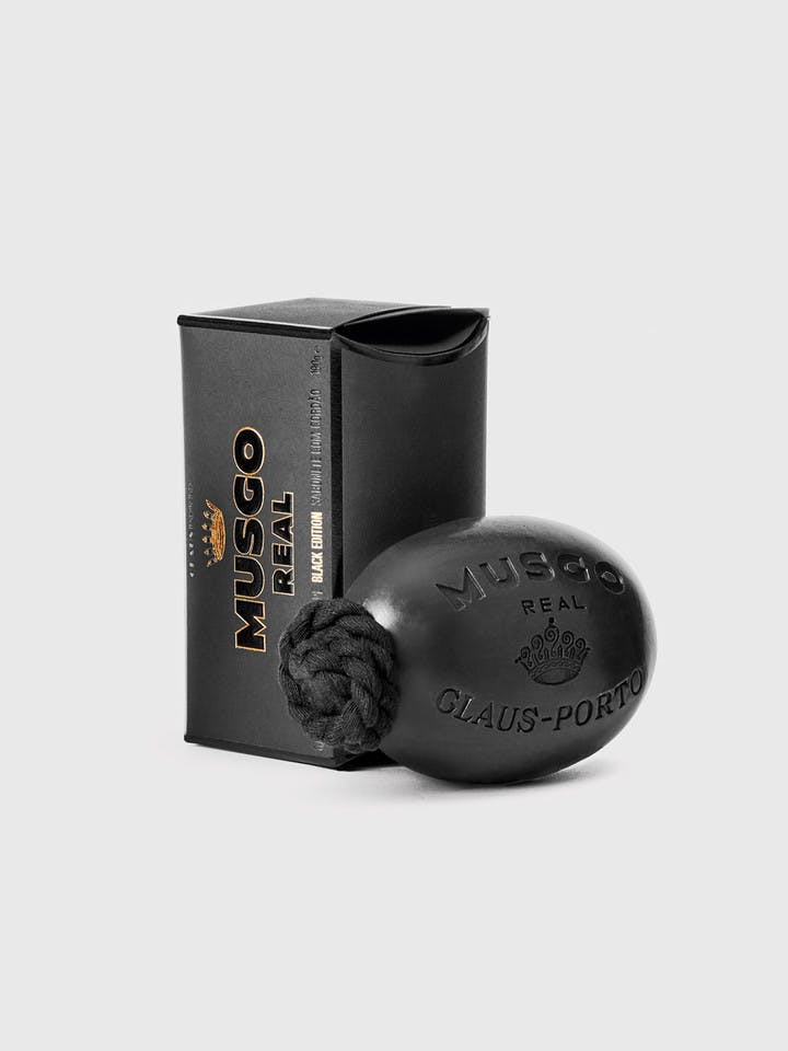 Musgo Black Edition Soap on a Rope